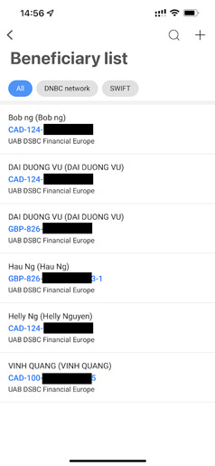 I have saved my friend in the beneficiary list, how can I use this info to make a transfer? I have saved my friend in the beneficiary list, how can I use this info to make a transfer?