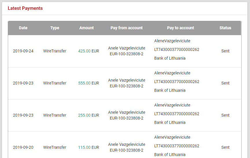 How to track my latest transactions? How to track my latest transactions?