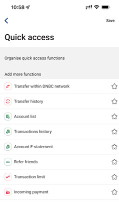 What is the quick access function and how can I make use of it? What is the quick access function and how can I make use of it?